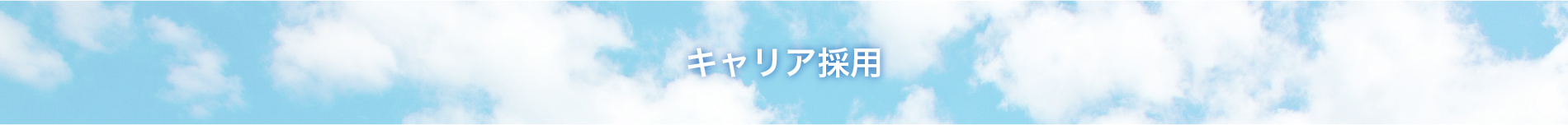 キャリア採用エントリー