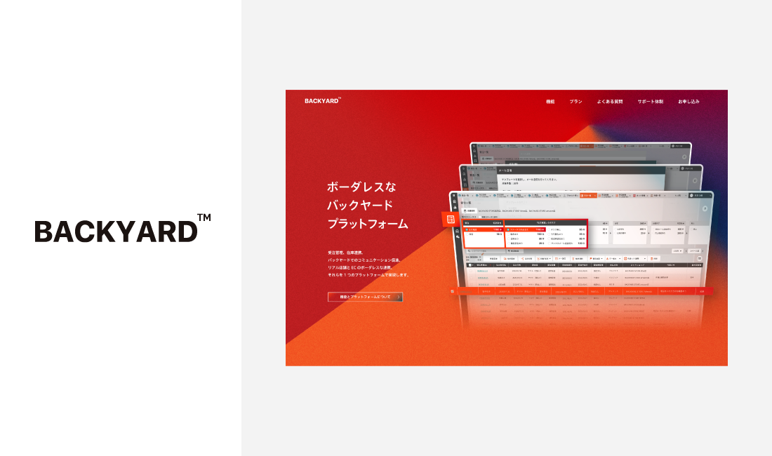 業界初、業態を超えたボーダレスなバックヤード業務管理を実現する クラウドサービス「BACKYARD™」。2023 年 11 月より提供開始。